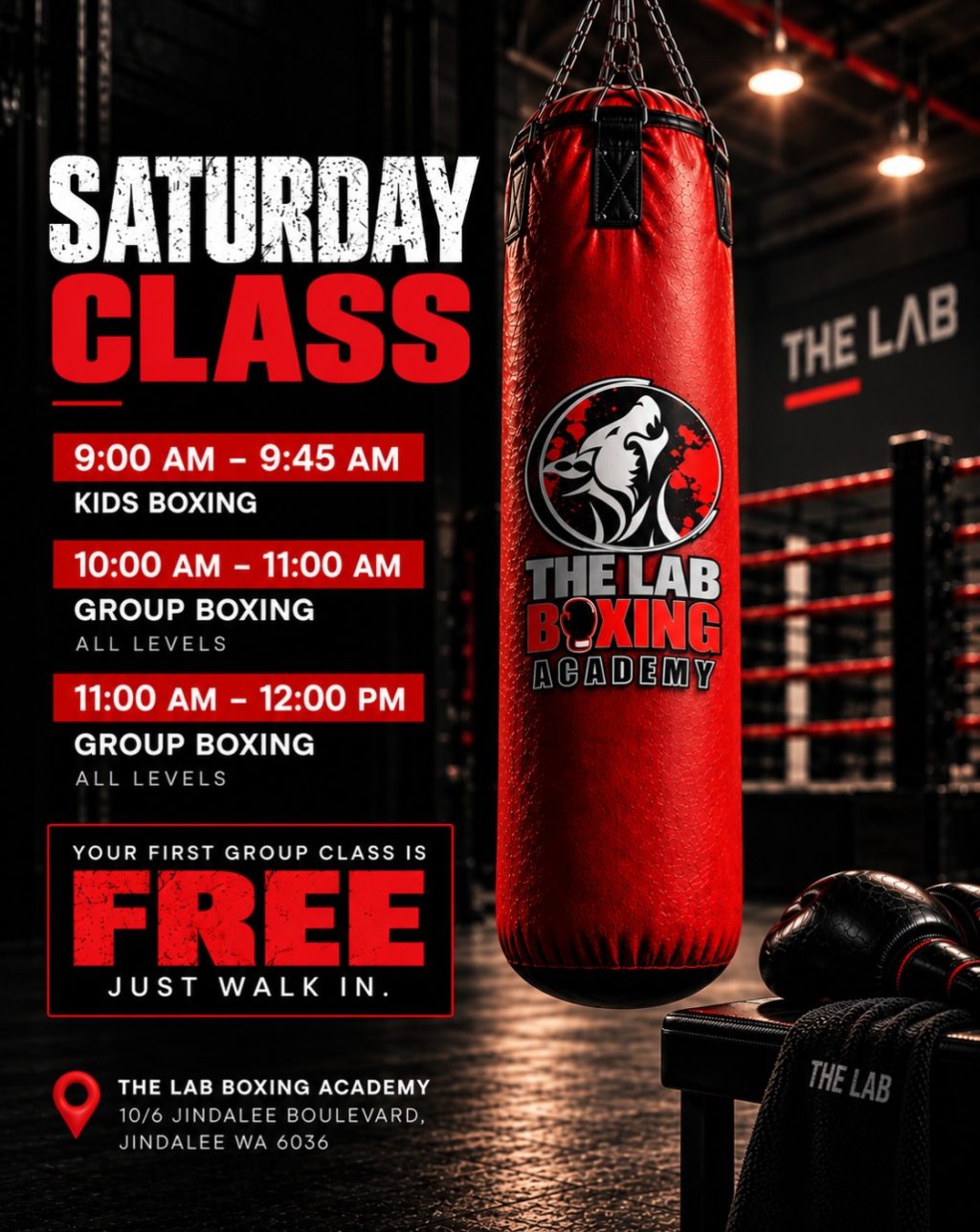 Instagram post from thelabboxingacademy. This post is in position 2.